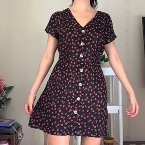 Floral midi dress